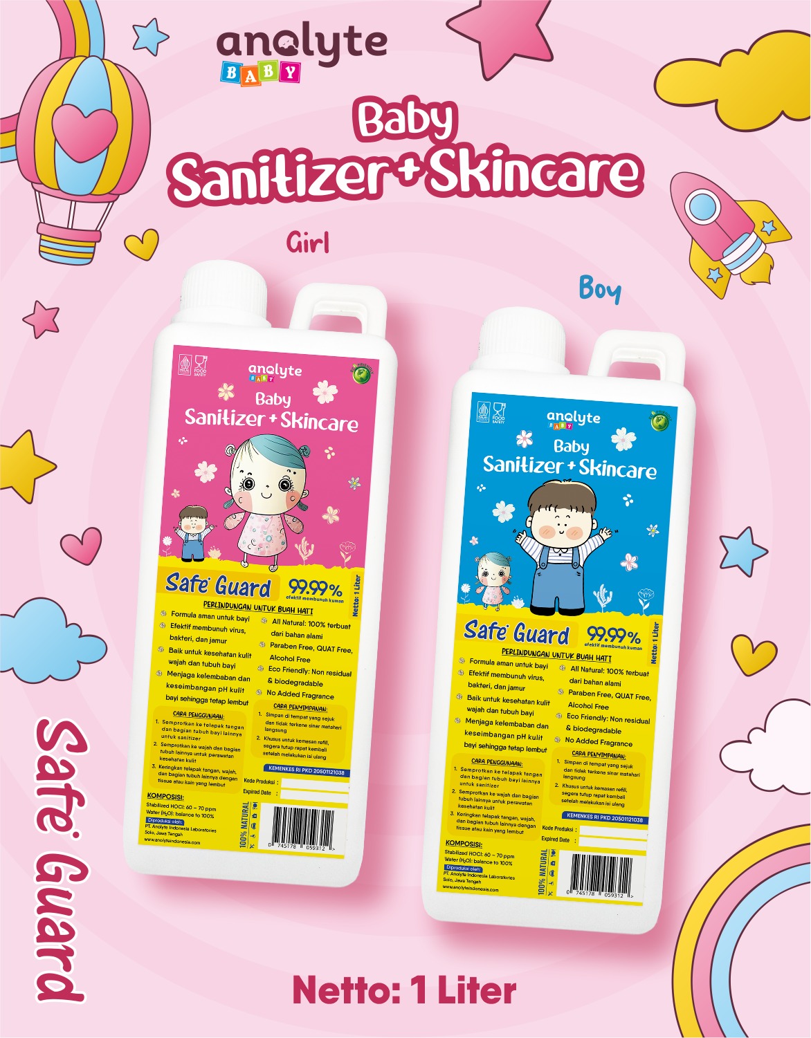 Anolyte Baby Safe Guard 1 L