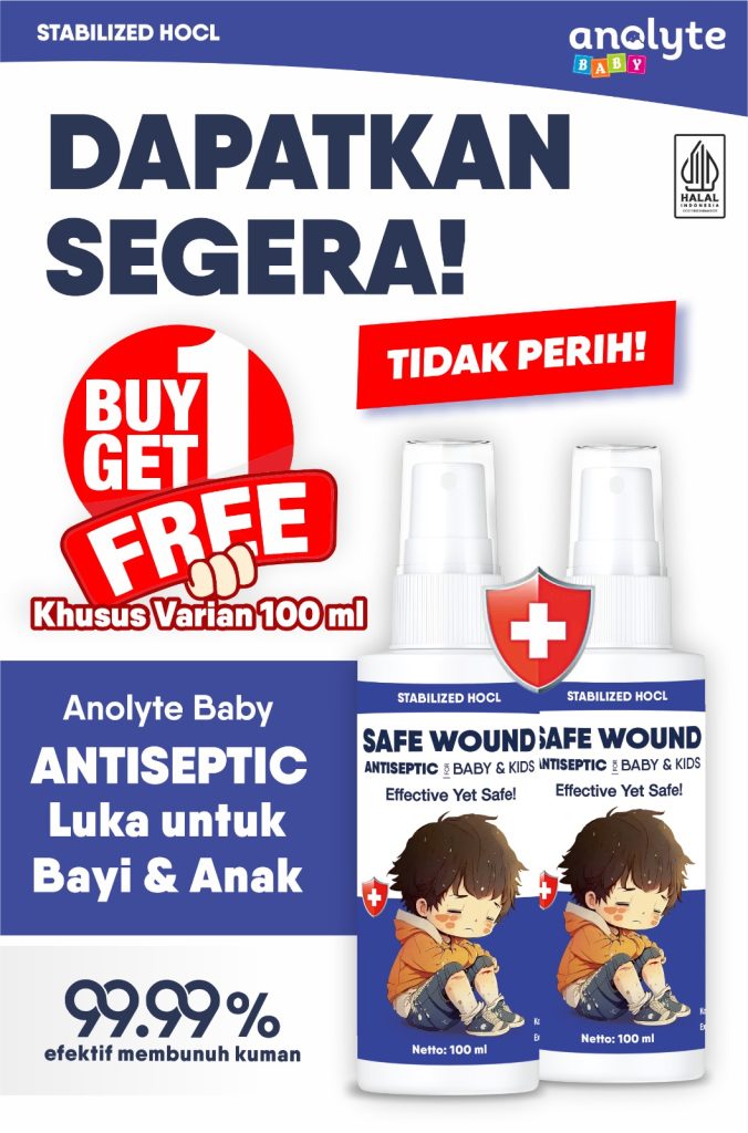 Anti septik Luka Bayi dan Anak