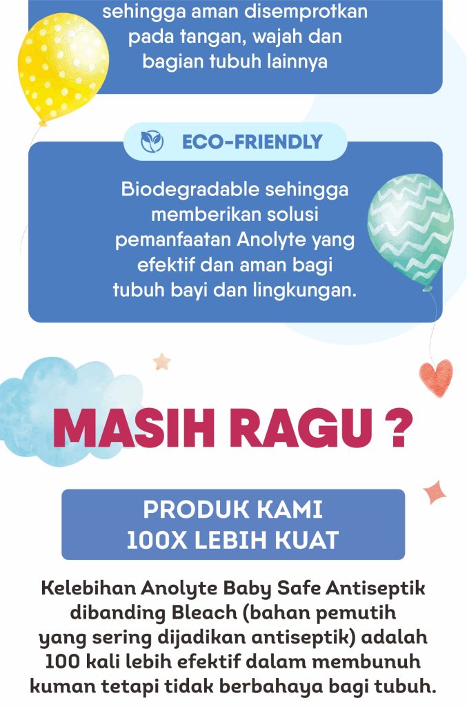 Antiseptik untuk bayi anda