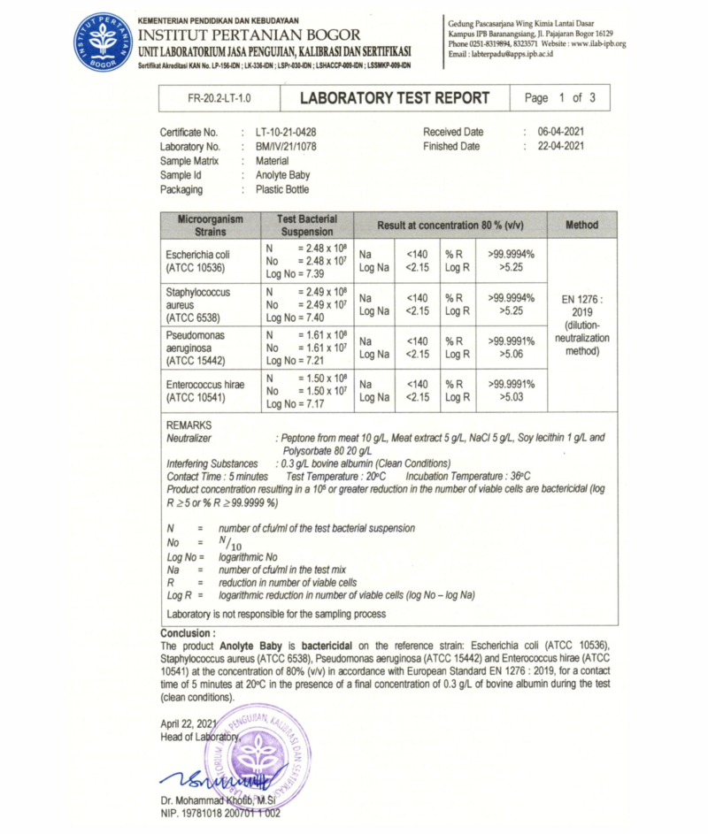 Uji Lab IPB